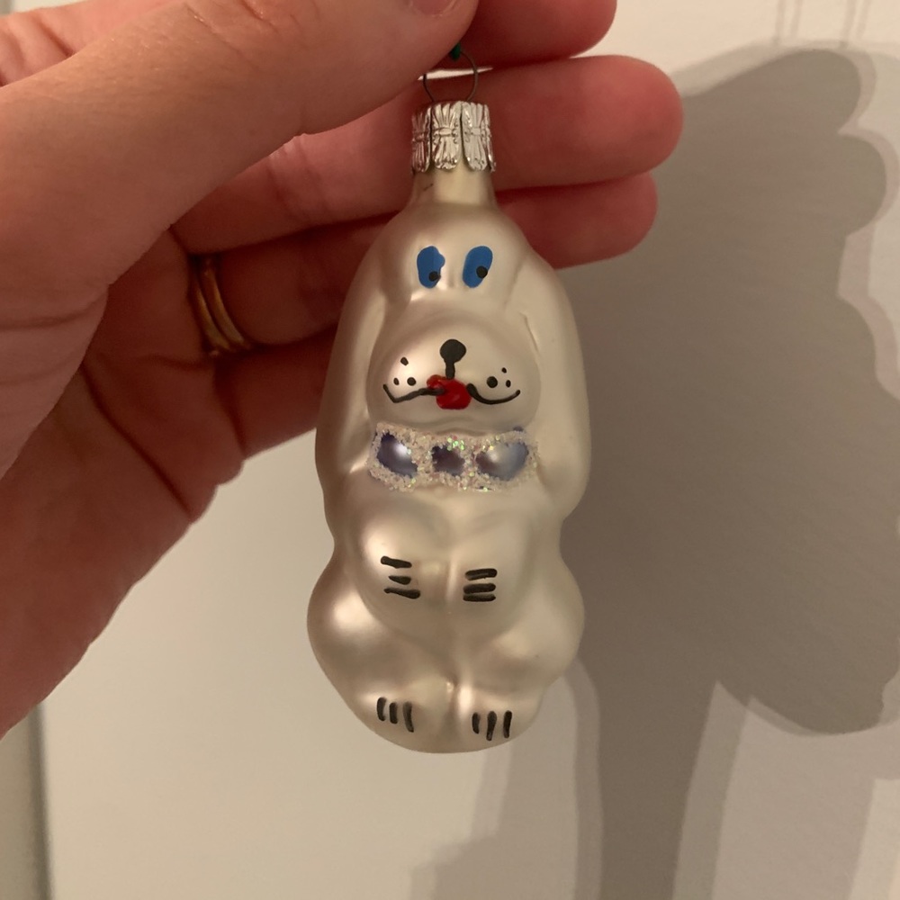 Dog Christmas ornament